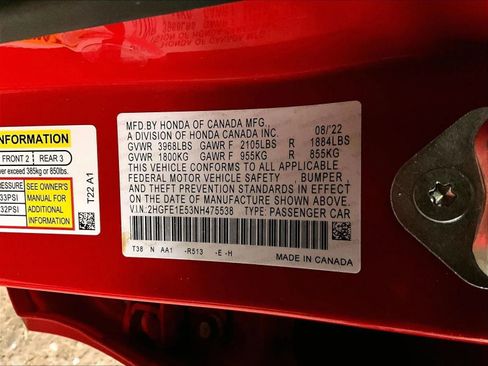 Used 2022 Honda Civic Si image 32