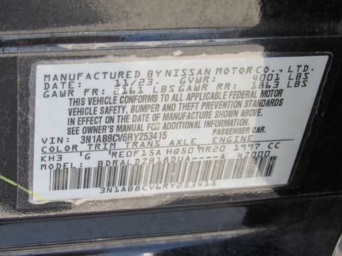 Used 2024 Nissan Sentra SV FWD image 21