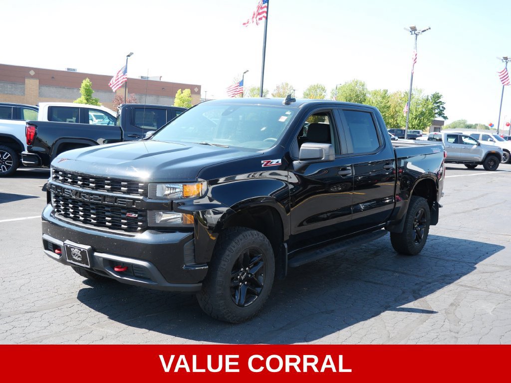 Used 2022 Chevrolet Silverado 1500 Custom Trail Boss w/ Safety Confidence Package AWD/4WD image 4