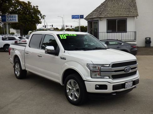 Used 2019 Ford F150 Platinum w/ Equipment Group 701A Luxury AWD/4WD image 1