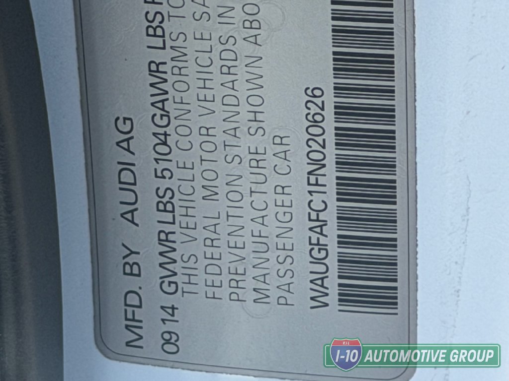 Used 2015 Audi A6 2.0T Premium Plus w/ Premium Plus Package AWD/4WD image 38