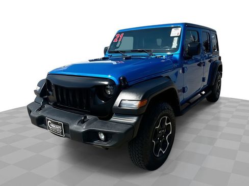 Used 2021 Jeep Wrangler Unlimited Sport image 1
