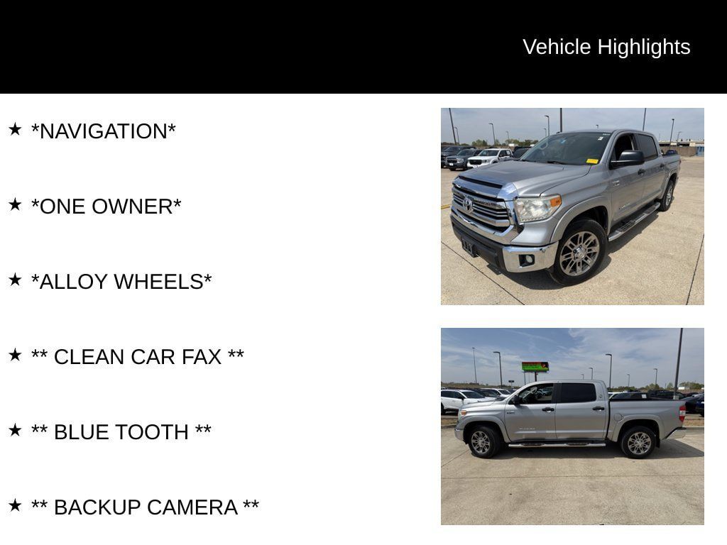 Used 2016 Toyota Tundra SR5 w/ SR5 Upgrade Package RWD image 4