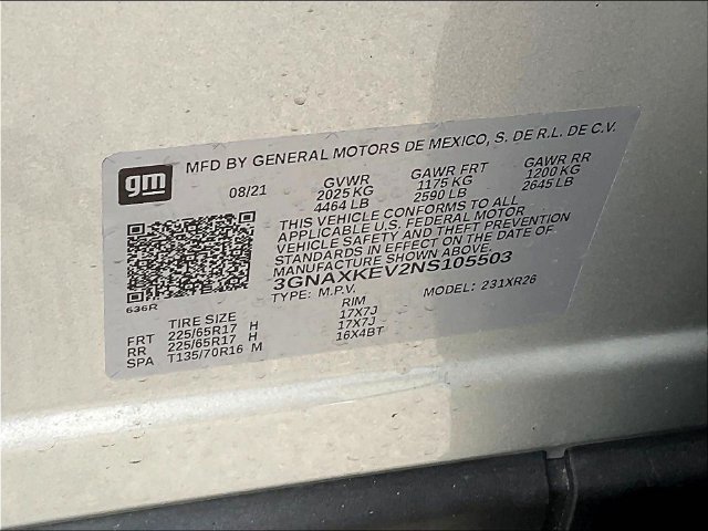 Certified 2022 Chevrolet Equinox LT FWD image 21
