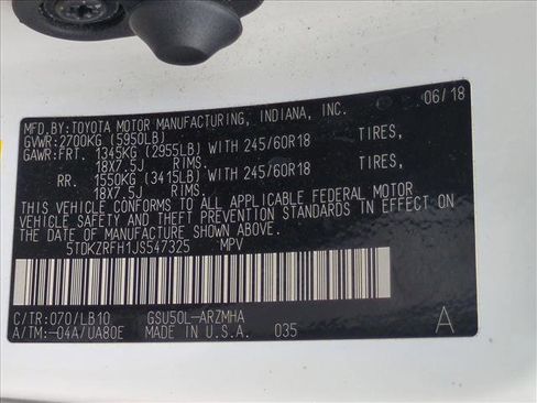 Used 2018 Toyota Highlander XLE image 26