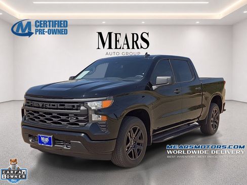 Used 2024 Chevrolet Silverado 1500 Custom w/ LPO, Dark Essentials Package RWD image 1