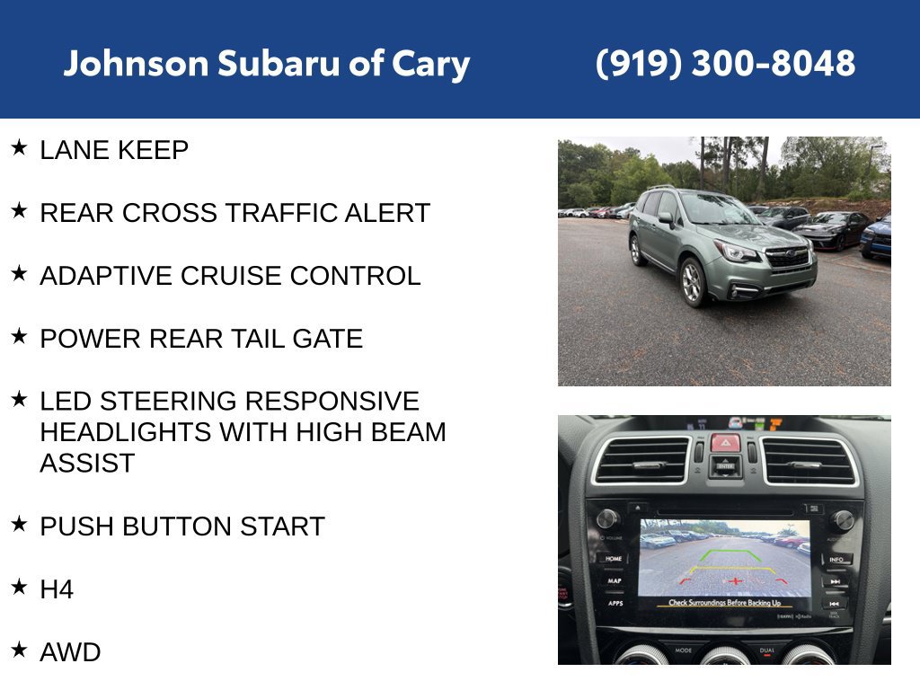 Used 2018 Subaru Forester 2.5i Touring AWD/4WD image 12