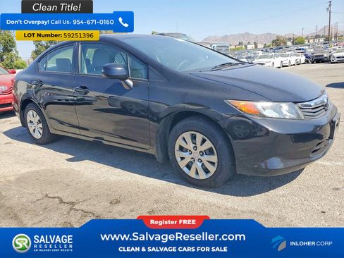 Used 2012 Honda Civic LX image 5
