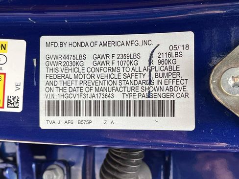 Used 2018 Honda Accord Sport image 35