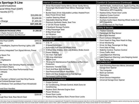 Used 2026 Kia Sportage X-Line w/ X-Line Premium Package AWD/4WD image 4