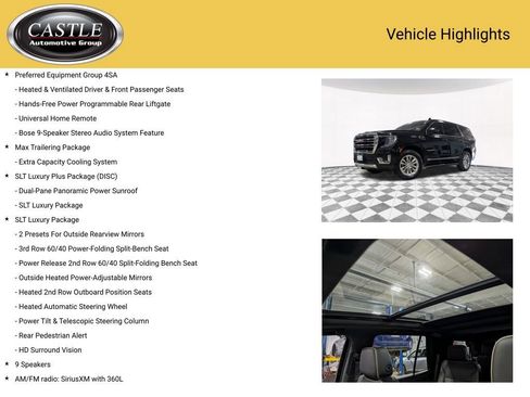 Used 2021 GMC Yukon SLT w/ SLT Luxury Plus Package image 7