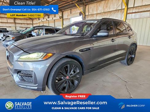 Used 2018 Jaguar F-PACE R-Sport AWD/4WD image 1