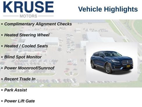 Used 2019 Lincoln Nautilus Reserve w/ Driver Assistance Package AWD/4WD image 18