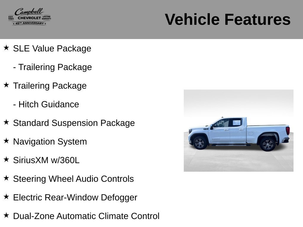 Used 2023 GMC Sierra 1500 SLE RWD image 26