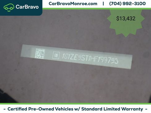 Certified 2017 Chevrolet Malibu LT FWD image 13