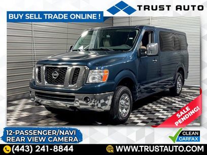 Used 2019 Nissan NV 3500 SL