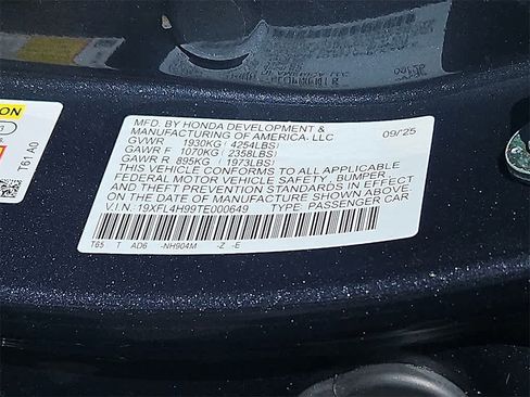 New 2026 Honda Civic Sport Touring image 18
