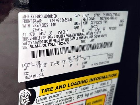 Used 2020 Lincoln Navigator L Reserve w/ Equipment Group 201A Reserve image 22