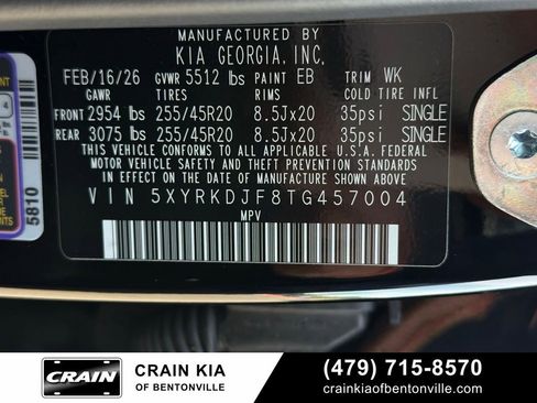 New 2026 Kia Sorento SX AWD/4WD image 37