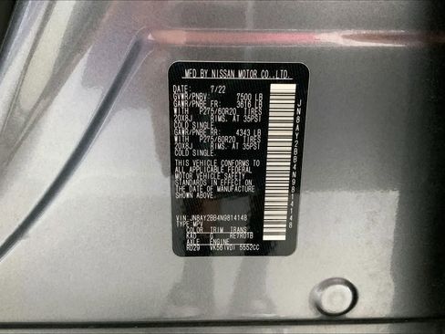 Used 2022 Nissan Armada SL w/ Captain's Chairs Package image 18