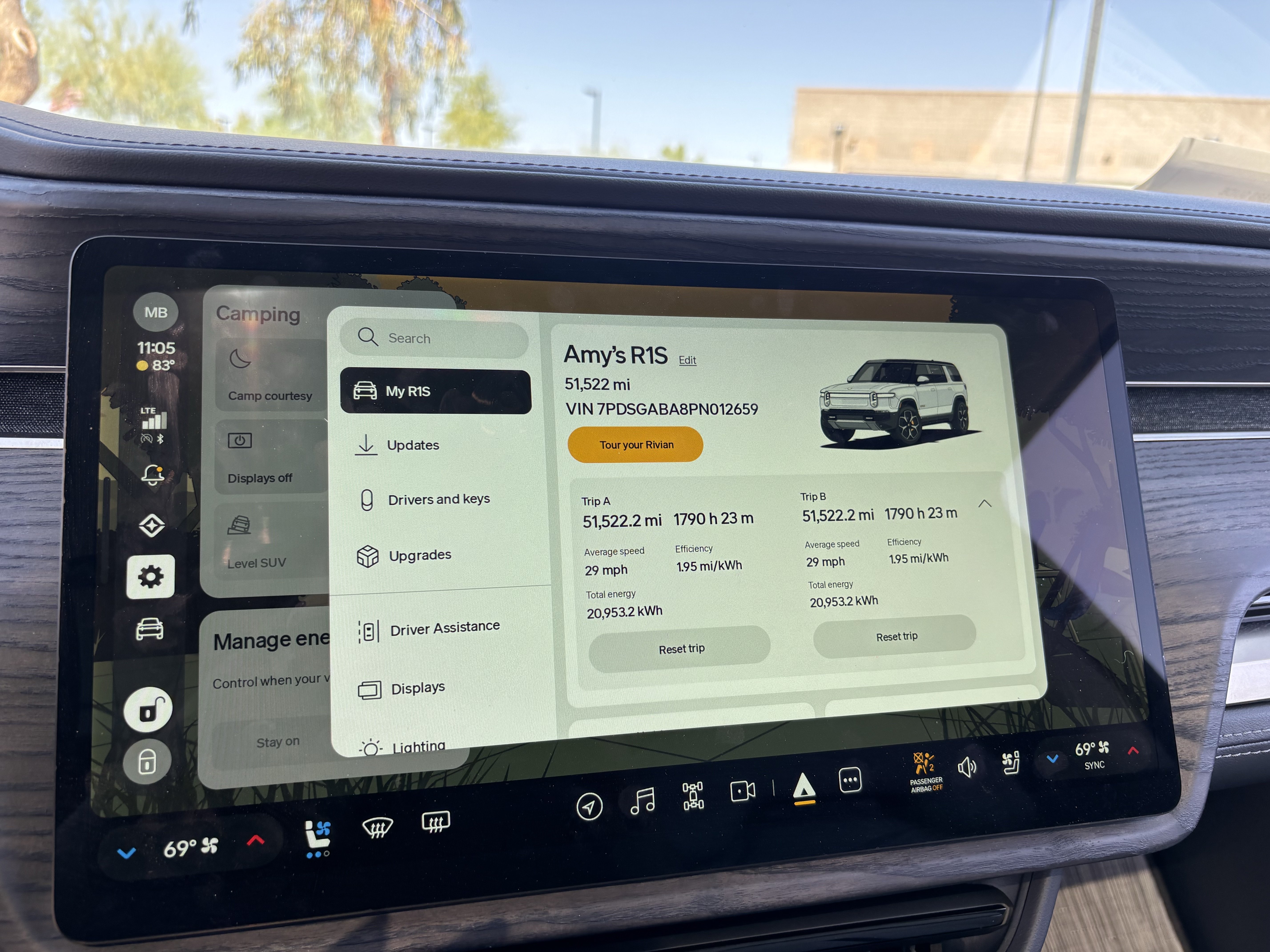 Used 2023 Rivian R1S Adventure Quad AWD/4WD image 30