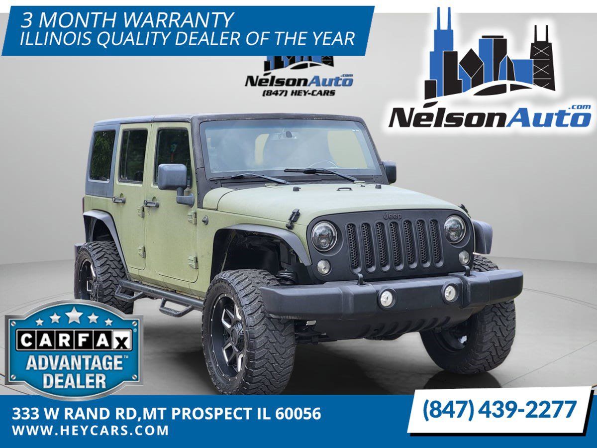 Used 2017 Jeep Wrangler Unlimited Sport w/ Quick Order Package 24S AWD/4WD image 1