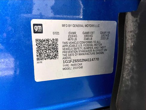 Used 2022 Chevrolet Bolt EUV Premier w/ Sun & Sound Package image 37