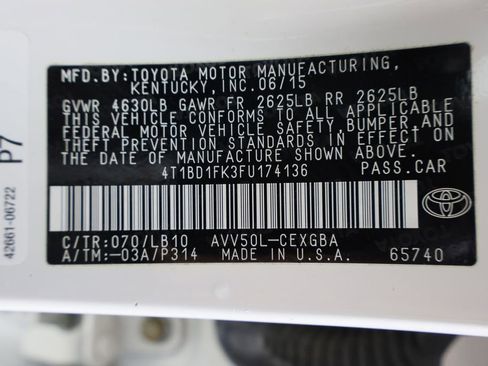 Used 2015 Toyota Camry XLE image 37