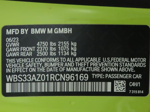 Used 2024 BMW M4 Competition image 34