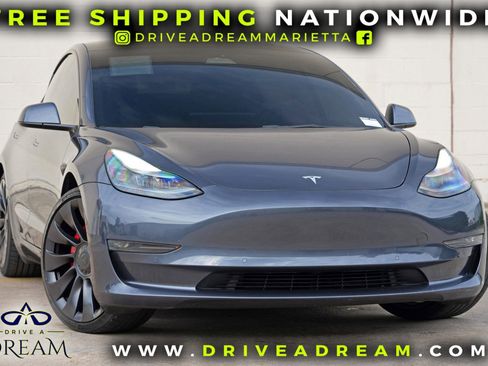 Used 2022 Tesla Model 3 Performance AWD/4WD image 2