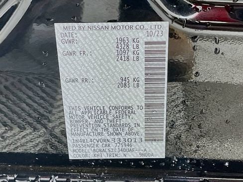 Used 2024 Nissan Altima 2.5 SR w/ SR Premium Package FWD image 34