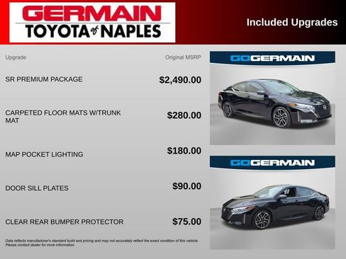 Used 2024 Nissan Sentra SR w/ SR Premium Package FWD image 4