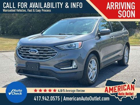 Used 2021 Ford Edge SEL FWD image 1