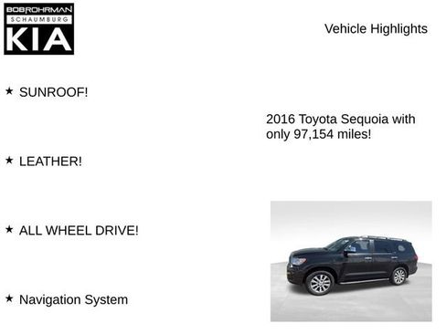 Used 2016 Toyota Sequoia Limited AWD/4WD image 7