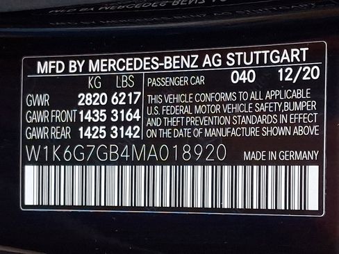 Used 2021 Mercedes-Benz S 580 4MATIC image 27