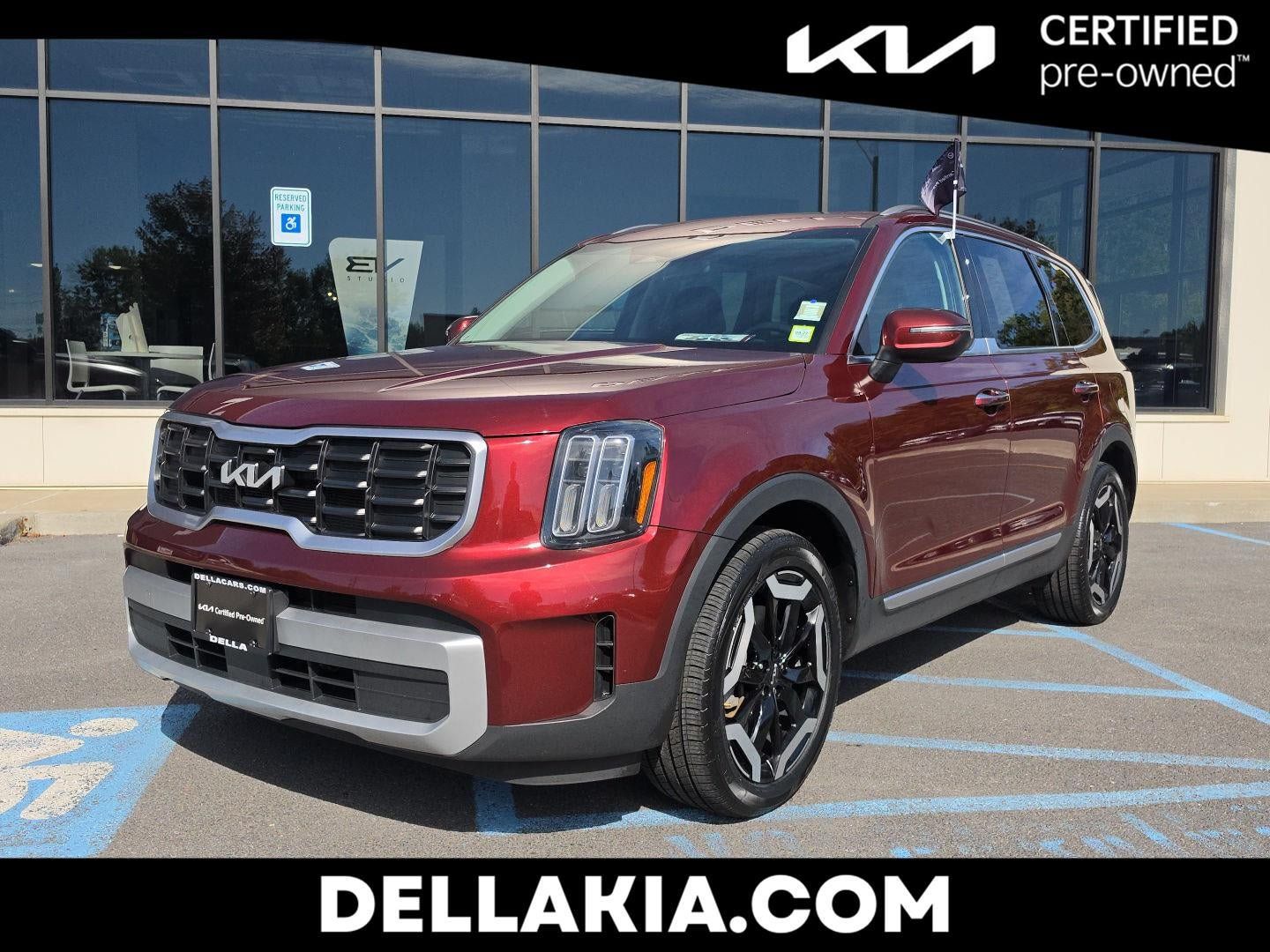 Certified 2024 Kia Telluride S w/ S Sunroof Package AWD/4WD image 1