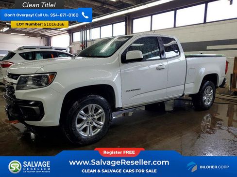 Used 2021 Chevrolet Colorado LT w/ Fleet Safety Package RWD image 1