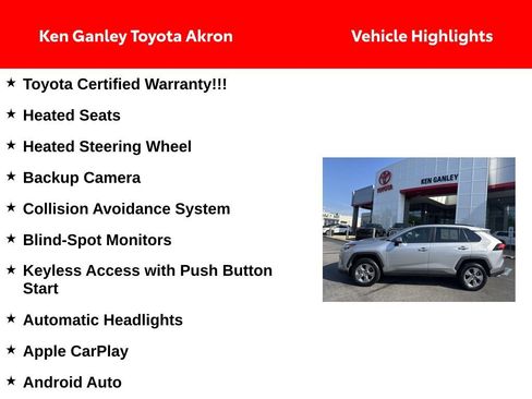 Certified 2025 Toyota RAV4 XLE w/ Weather Package FWD image 4
