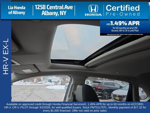 Certified 2023 Honda HR-V EX-L image 21