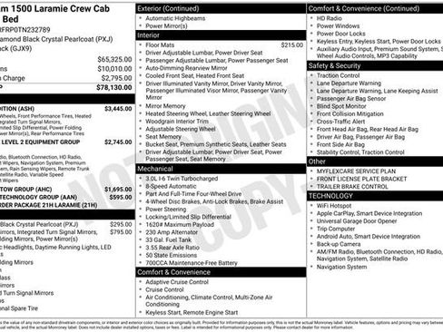 New 2026 RAM 1500 Laramie w/ Night Edition AWD/4WD image 33