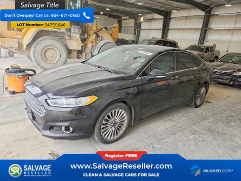 Used 2015 Ford Fusion Titanium AWD/4WD image 1