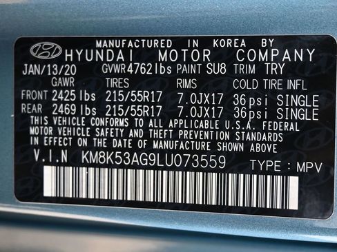 Used 2020 Hyundai Kona Ultimate w/ Cargo Package image 42