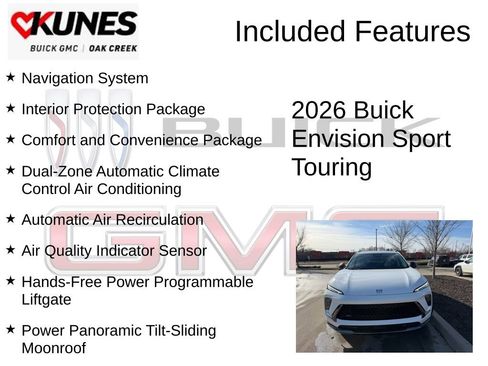 New 2026 Buick Envision Sport Touring AWD/4WD image 2