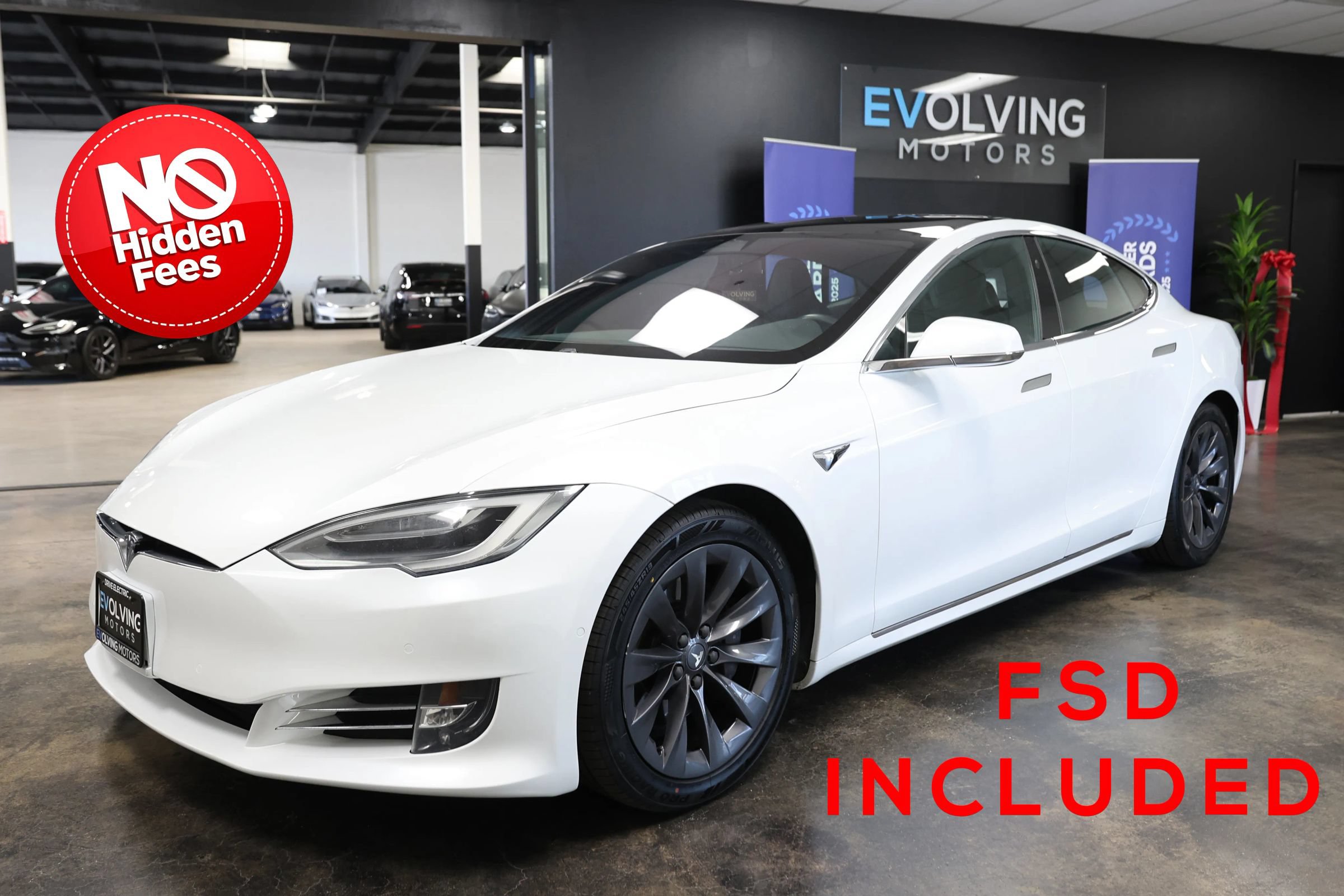 Used 2019 Tesla Model S 100D AWD/4WD image 1