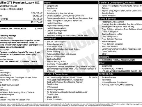 Used 2021 Cadillac XT5 Premium Luxury image 4