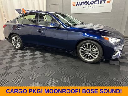 Used 2022 INFINITI Q50 Luxe w/ Cargo Package