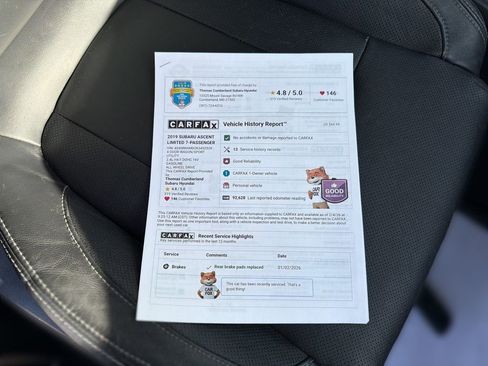 Used 2019 Subaru Ascent Limited image 40