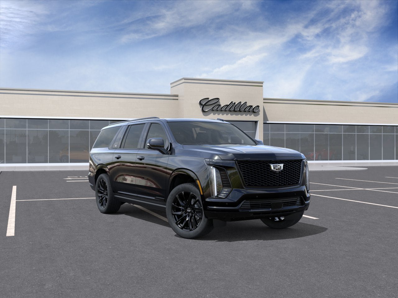 New 2027 Cadillac Escalade ESV Sport w/ LPO, ONYX Package AWD/4WD image 1
