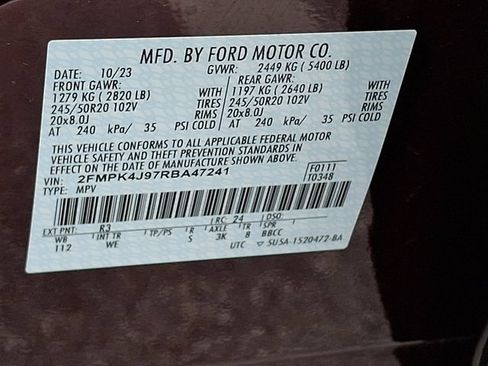 Used 2024 Ford Edge ST-Line AWD/4WD image 34