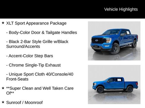 Certified 2021 Ford F150 XLT w/ Equipment Group 302A High AWD/4WD image 22
